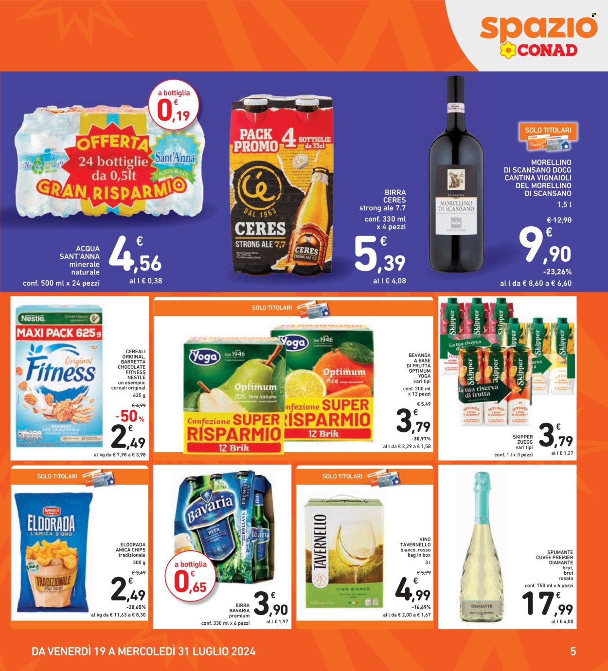 Volantino Spazio Conad - 19/7/2024 - 31/7/2024. Pagina 5