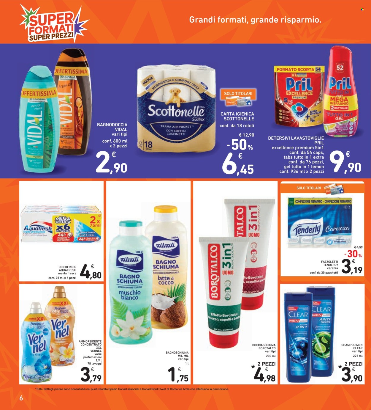 Volantino Spazio Conad - 19/7/2024 - 31/7/2024. Pagina 6