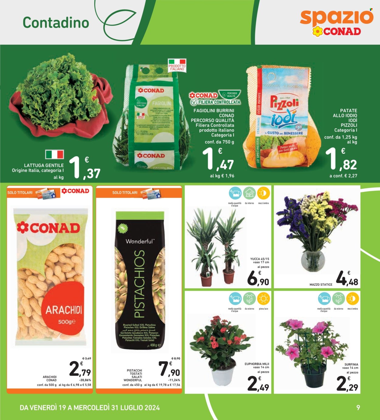 Leták Spazio Conad - 19.7.2024 - 31.7.2024. Strana 9