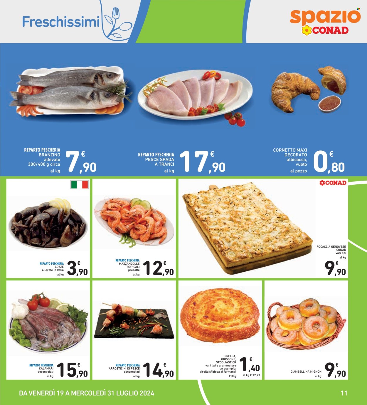 Volantino Spazio Conad - 19/7/2024 - 31/7/2024. Pagina 11