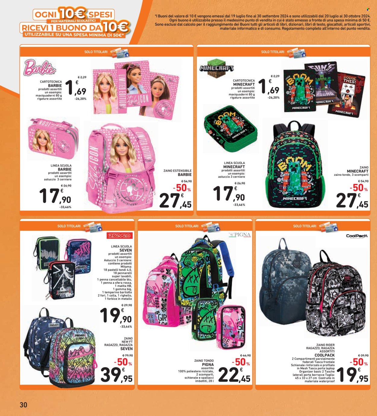 Volantino Spazio Conad - 19/7/2024 - 31/7/2024. Pagina 30