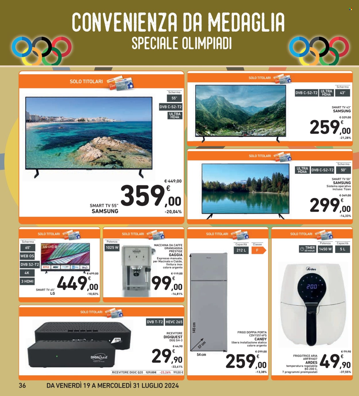 Volantino Spazio Conad - 19/7/2024 - 31/7/2024. Pagina 36