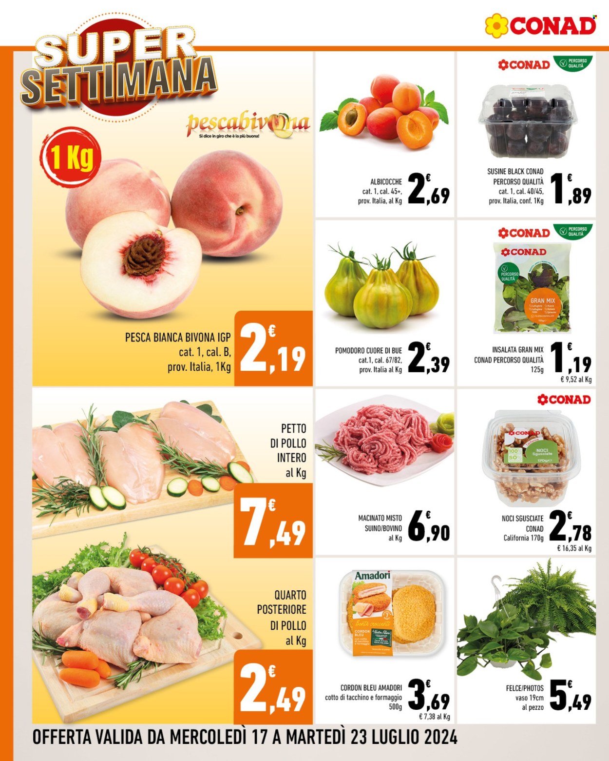 Volantino Conad - 17/7/2024 - 23/7/2024. Pagina 2