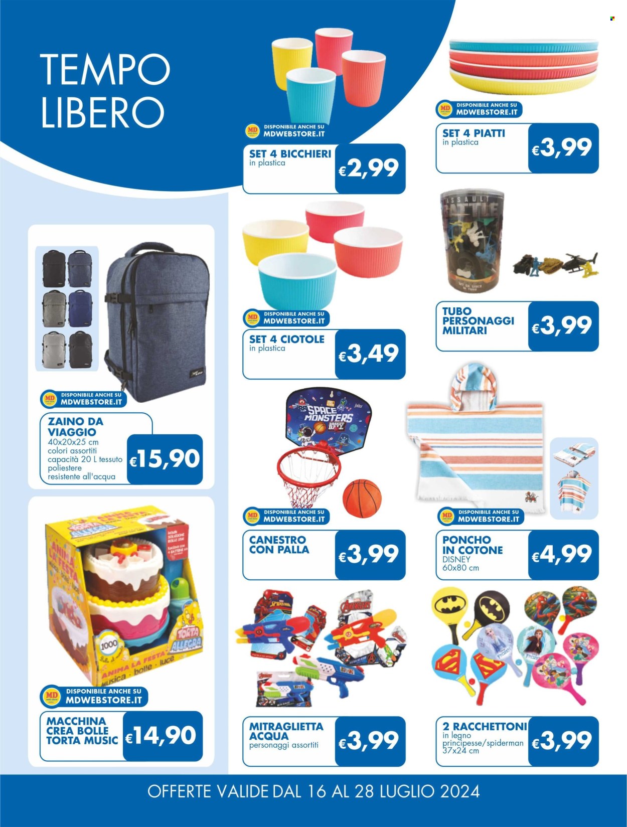 Volantino MD Discount - 16/7/2024 - 28/7/2024. Pagina 26