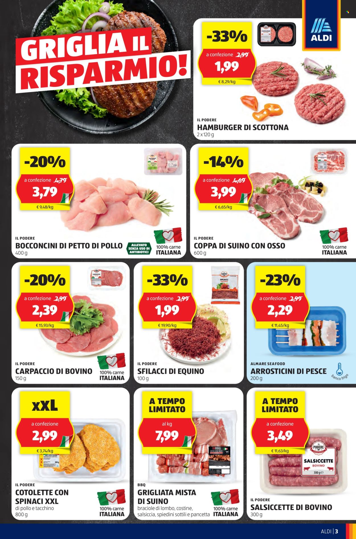 Volantino Aldi - 22/7/2024 - 28/7/2024. Pagina 3