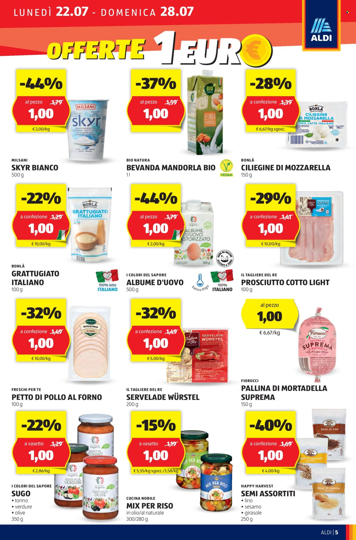 Volantino Aldi - 22/7/2024 - 28/7/2024. Pagina 5