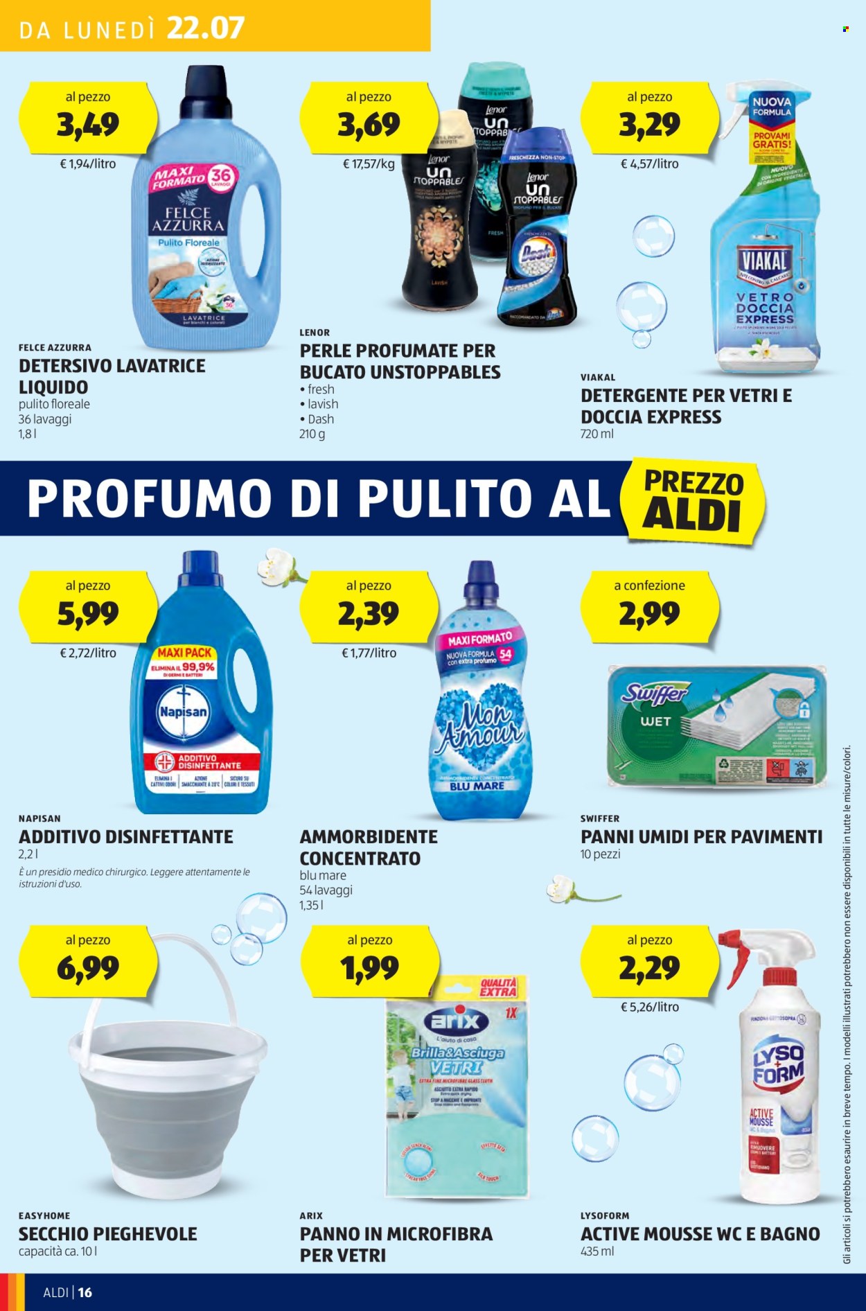 Volantino Aldi - 22/7/2024 - 28/7/2024. Pagina 16