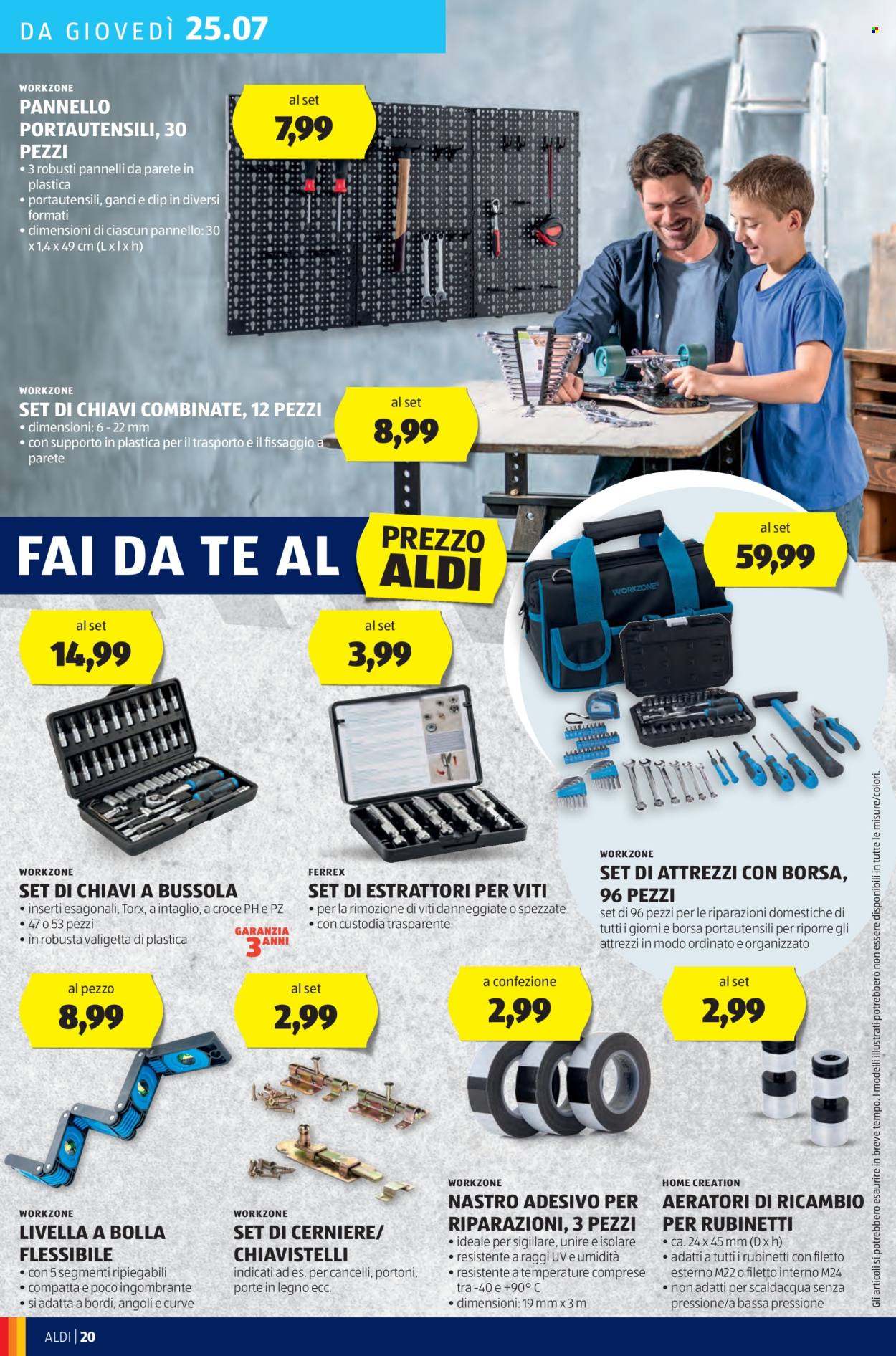 Volantino Aldi - 22/7/2024 - 28/7/2024. Pagina 20