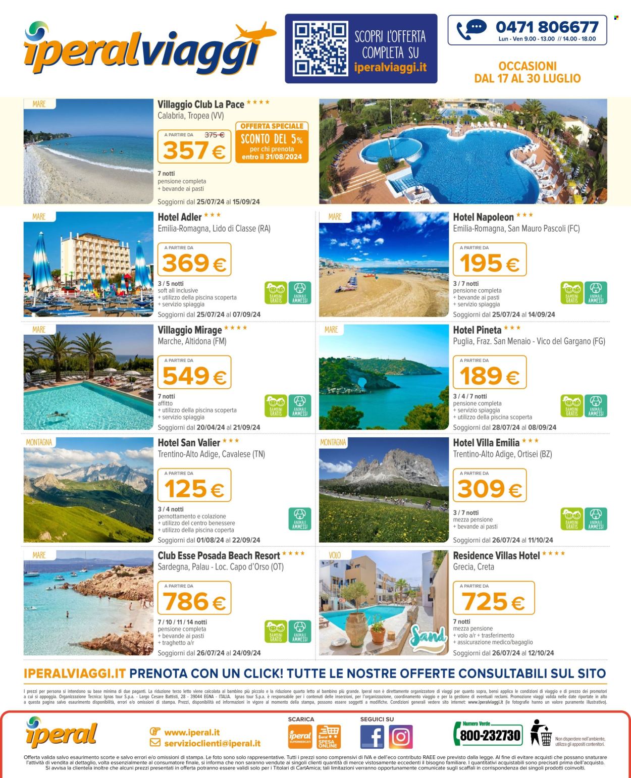 Volantino Iperal - 17/7/2024 - 30/7/2024. Pagina 10