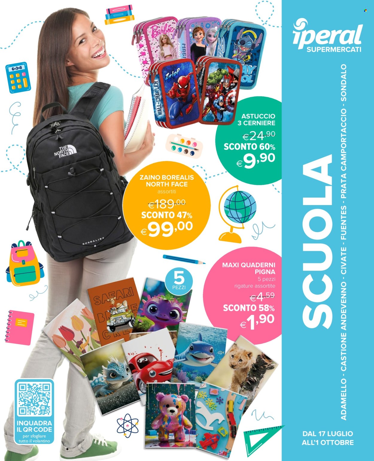 Volantino Iperal - 17/7/2024 - 1/10/2024. Pagina 1
