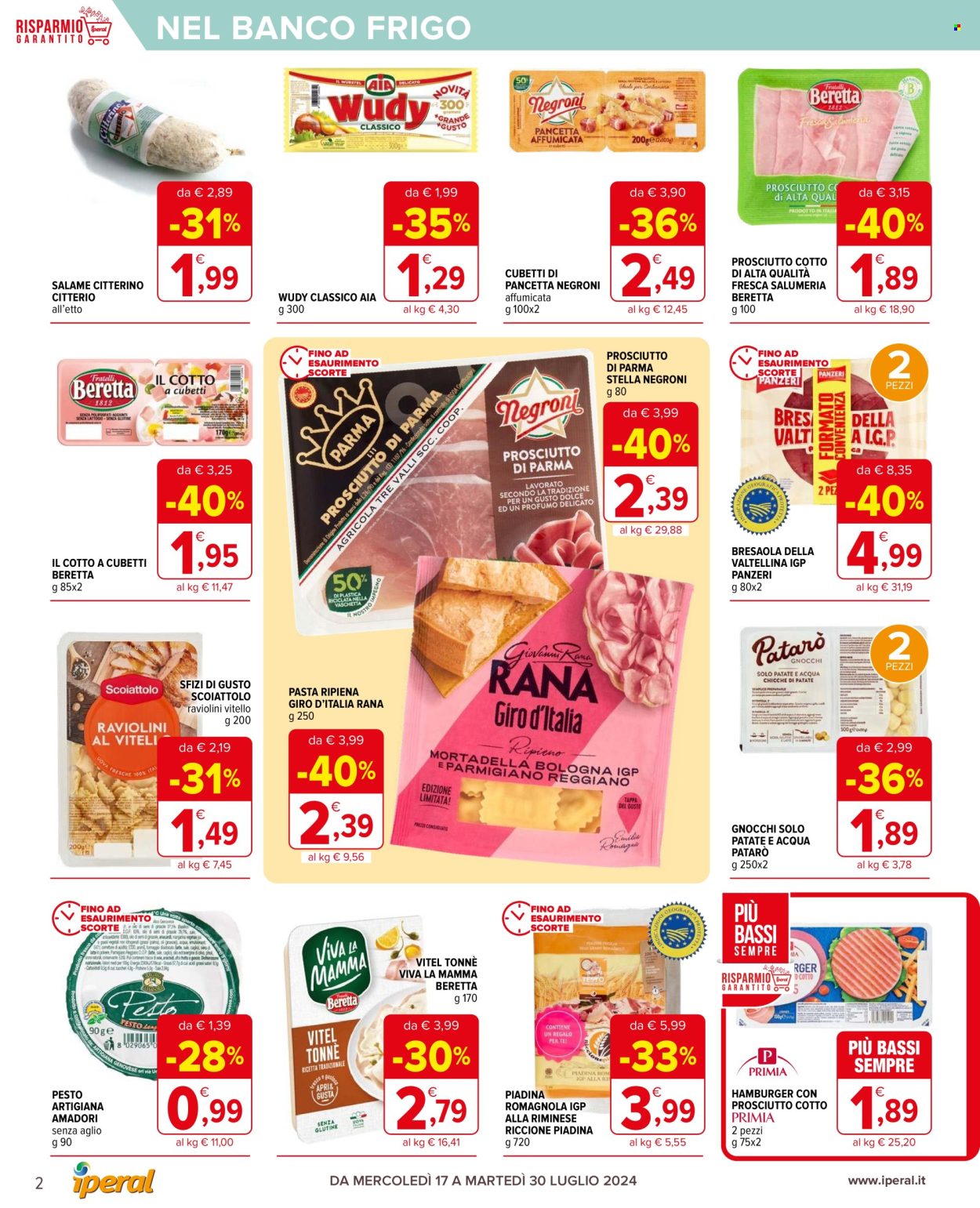 Volantino Iperal - 17/7/2024 - 30/7/2024. Pagina 2