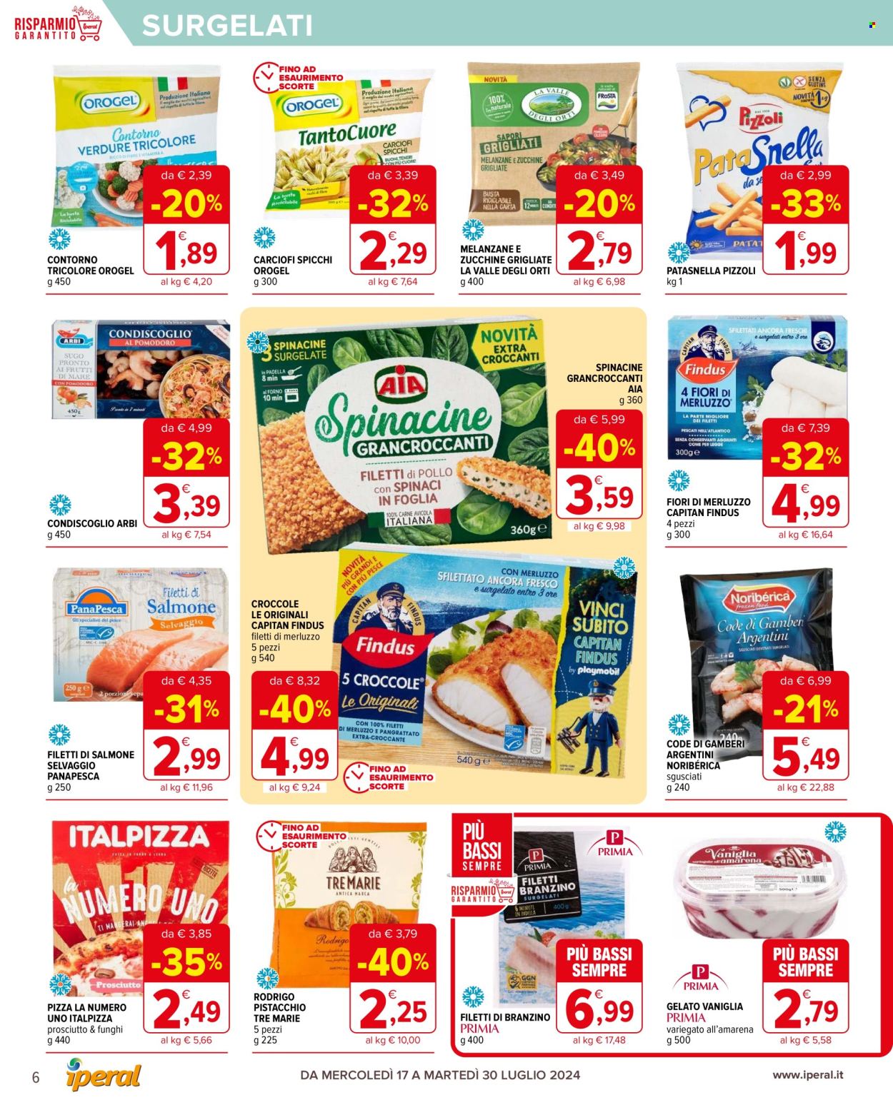 Volantino Iperal - 17/7/2024 - 30/7/2024. Pagina 6