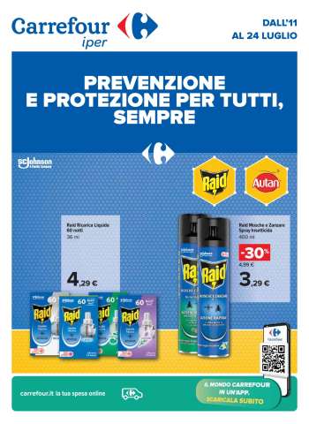 Volantino Carrefour - 11/7/2024 - 24/7/2024.