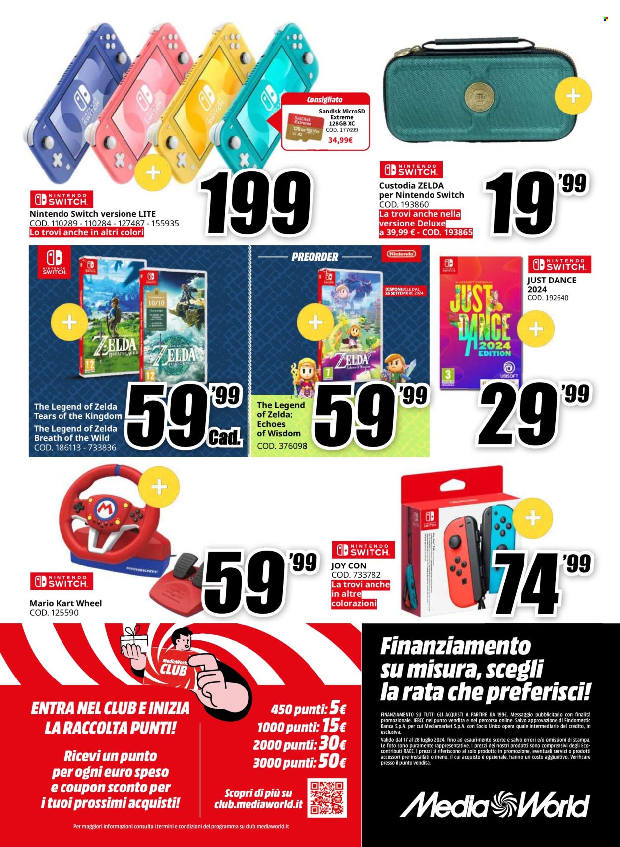 Volantino MediaWorld - 17/7/2024 - 28/7/2024. Pagina 8