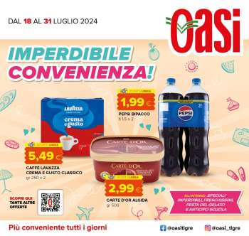 Volantino Oasi - 18/7/2024 - 31/7/2024.