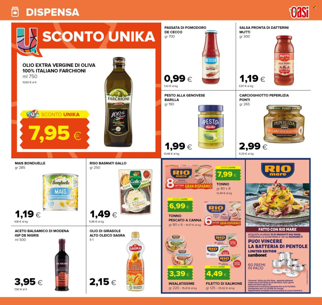 Volantino Oasi - 18/7/2024 - 31/7/2024. Pagina 21