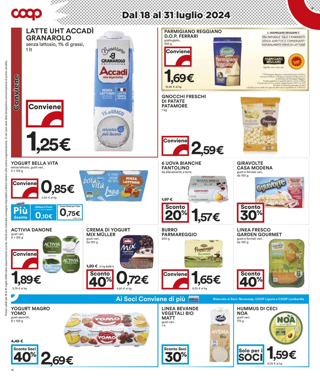Leták Coop - 18.7.2024 - 31.7.2024. Strana 16
