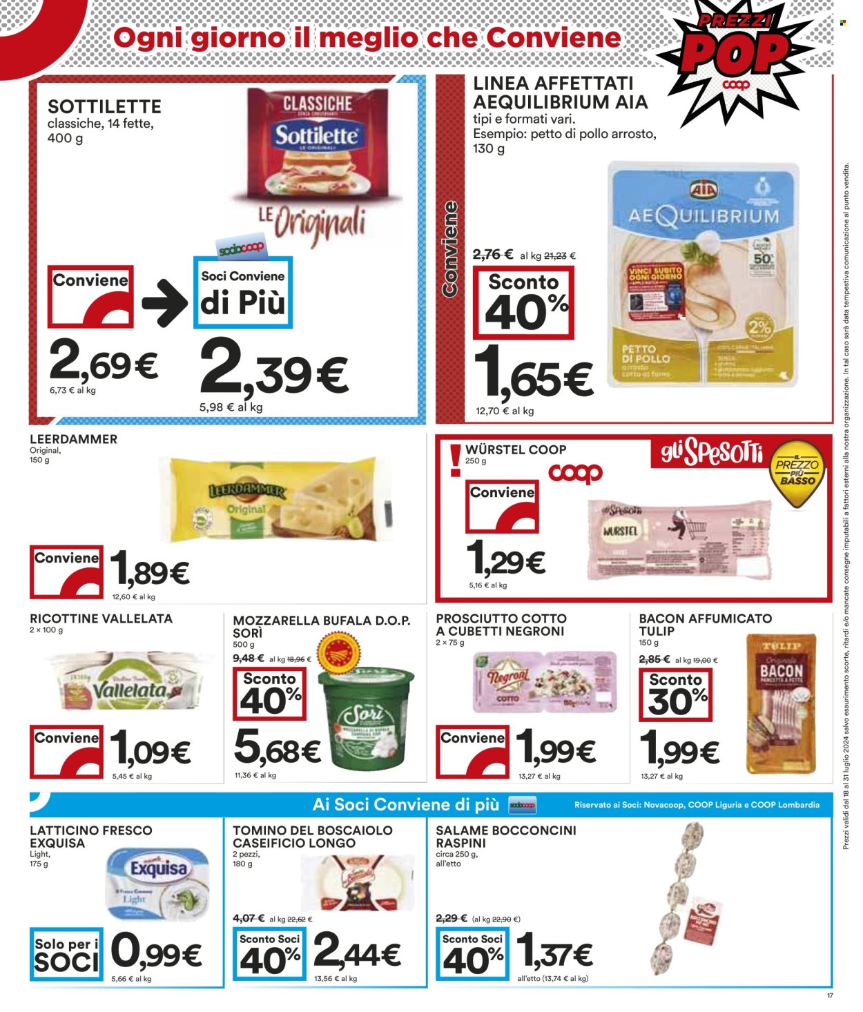 Leták Coop - 18.7.2024 - 31.7.2024. Strana 17