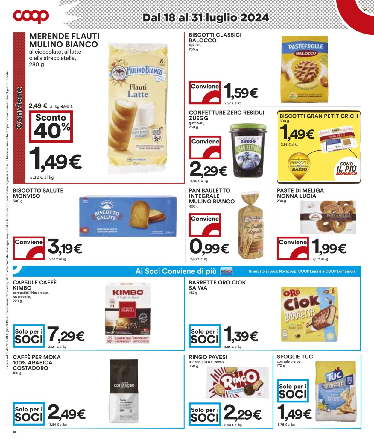 Leták Coop - 18.7.2024 - 31.7.2024. Strana 18