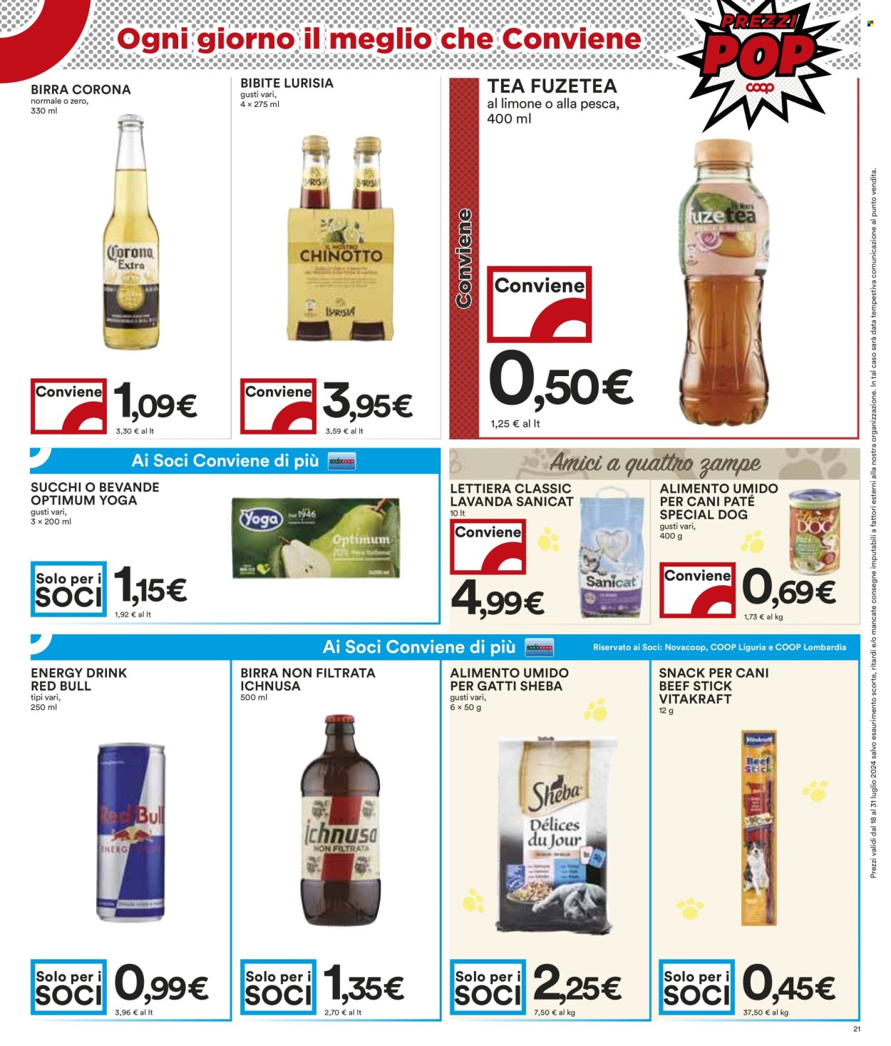 Leták Coop - 18.7.2024 - 31.7.2024. Strana 21