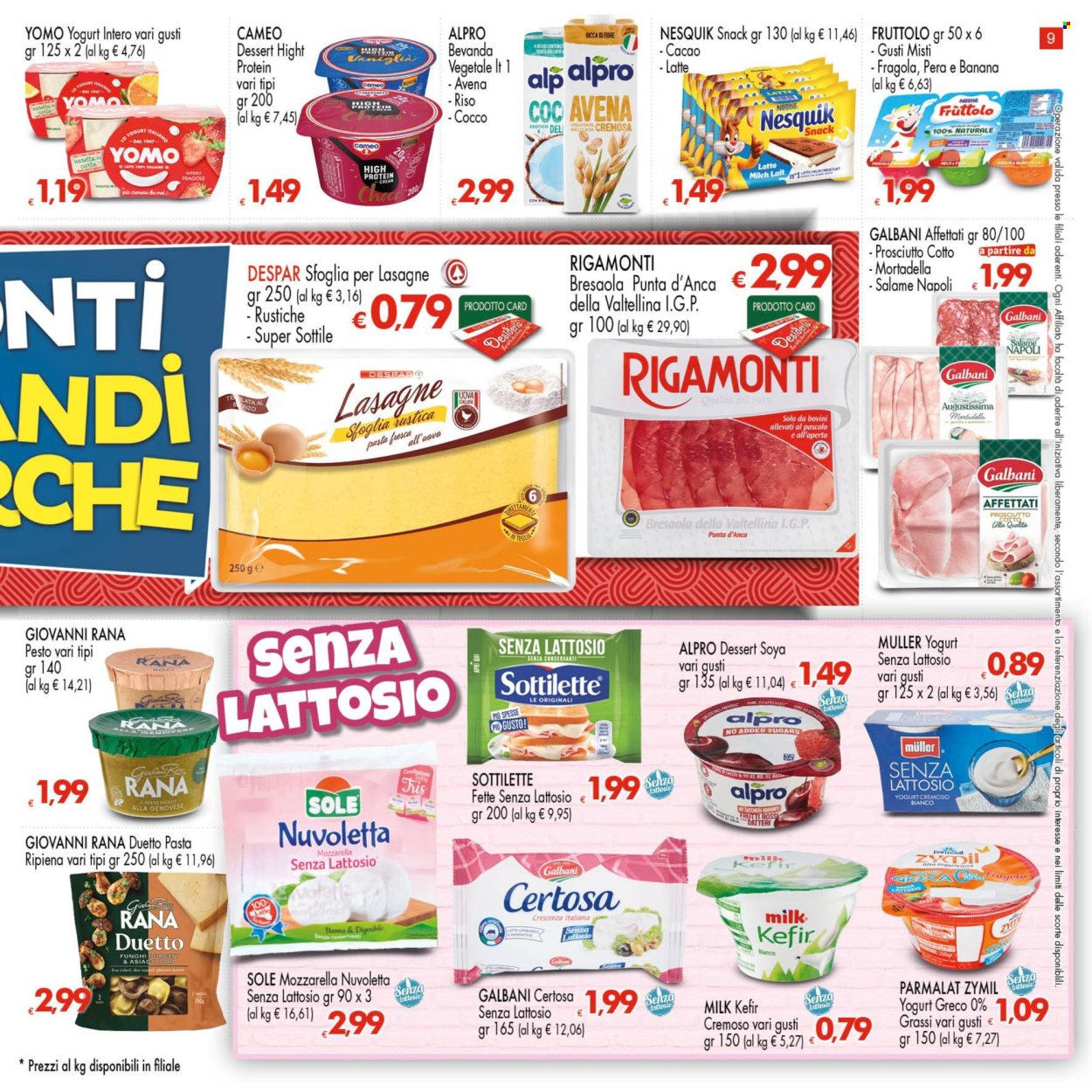 Volantino Eurospar - 18/7/2024 - 31/7/2024. Pagina 9