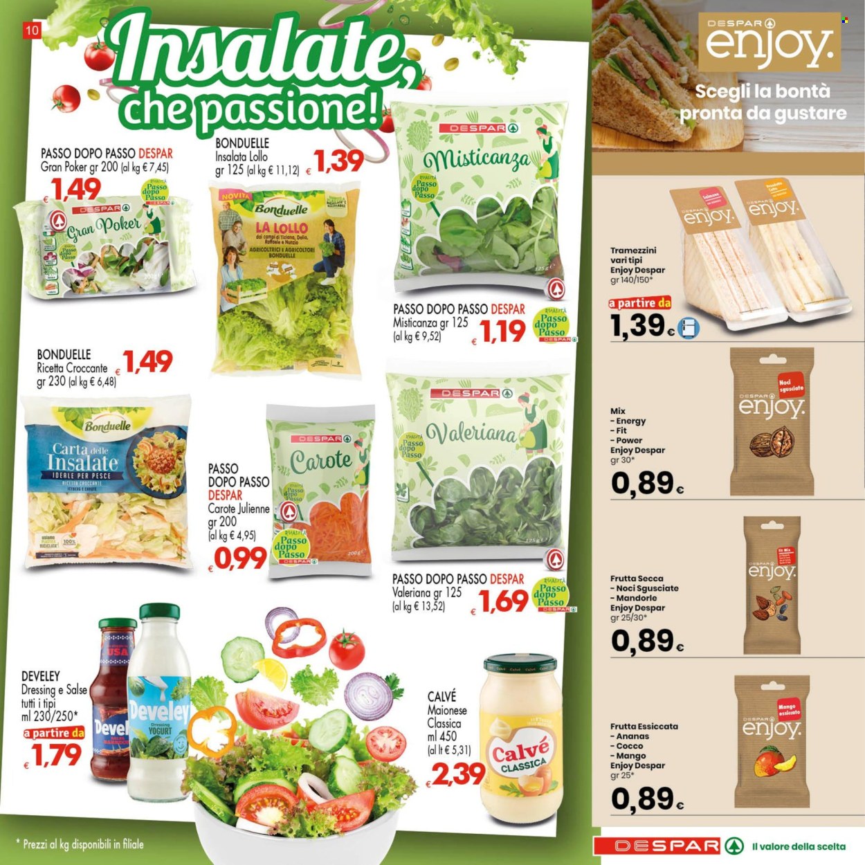 Volantino Eurospar - 18/7/2024 - 31/7/2024. Pagina 10