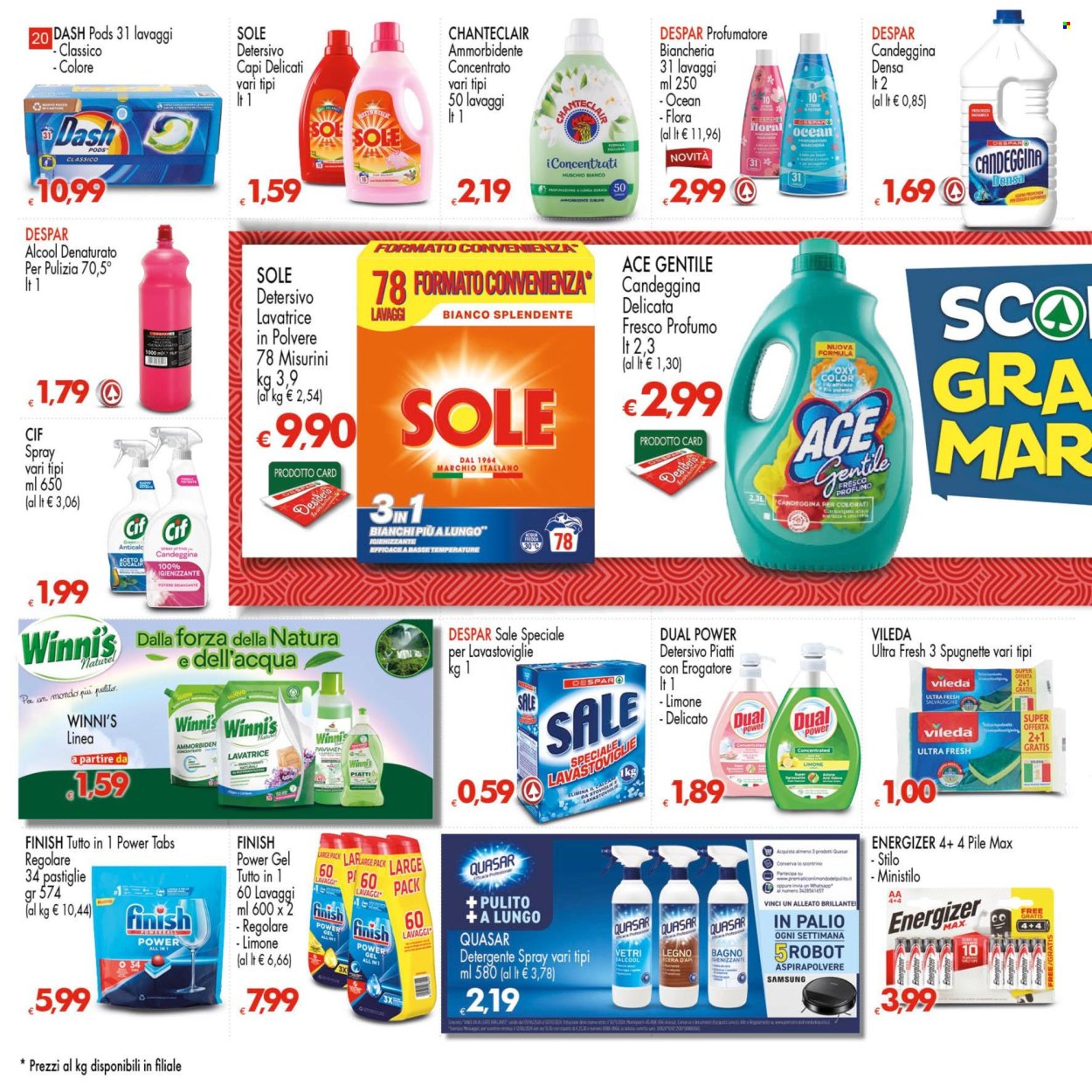 Volantino Eurospar - 18/7/2024 - 31/7/2024. Pagina 20