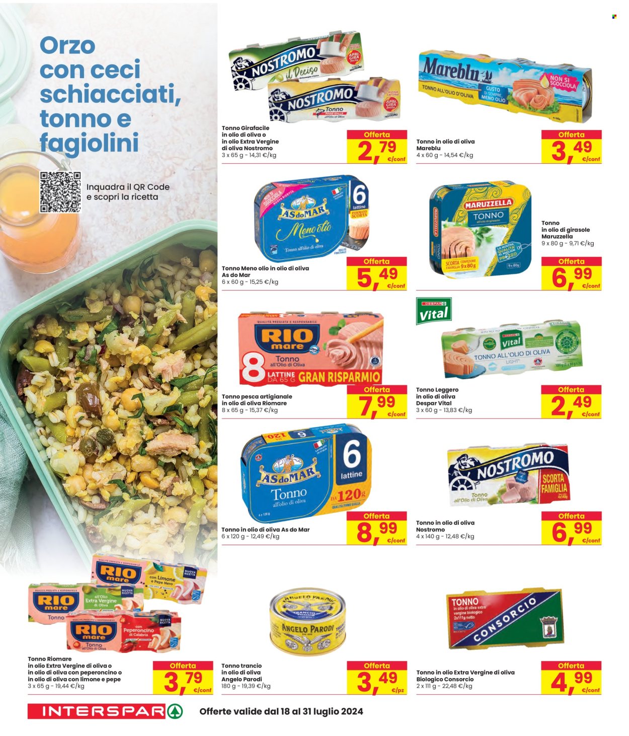 Volantino Interspar - 18/7/2024 - 31/7/2024. Pagina 18