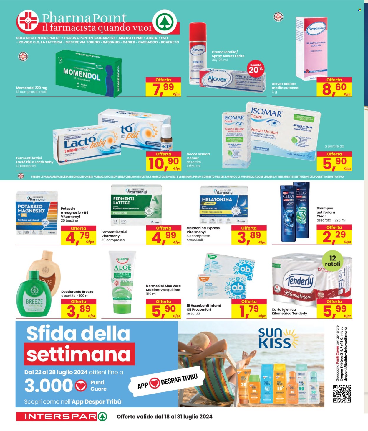 Volantino Interspar - 18/7/2024 - 31/7/2024. Pagina 24