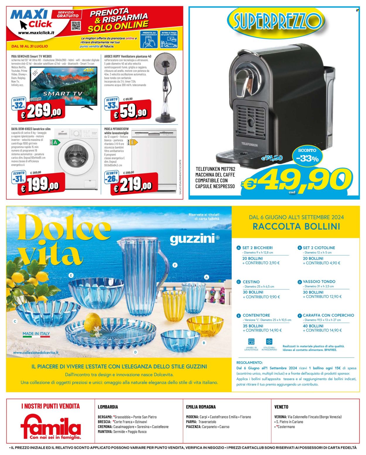 Volantino Famila - 18/7/2024 - 31/7/2024. Pagina 24