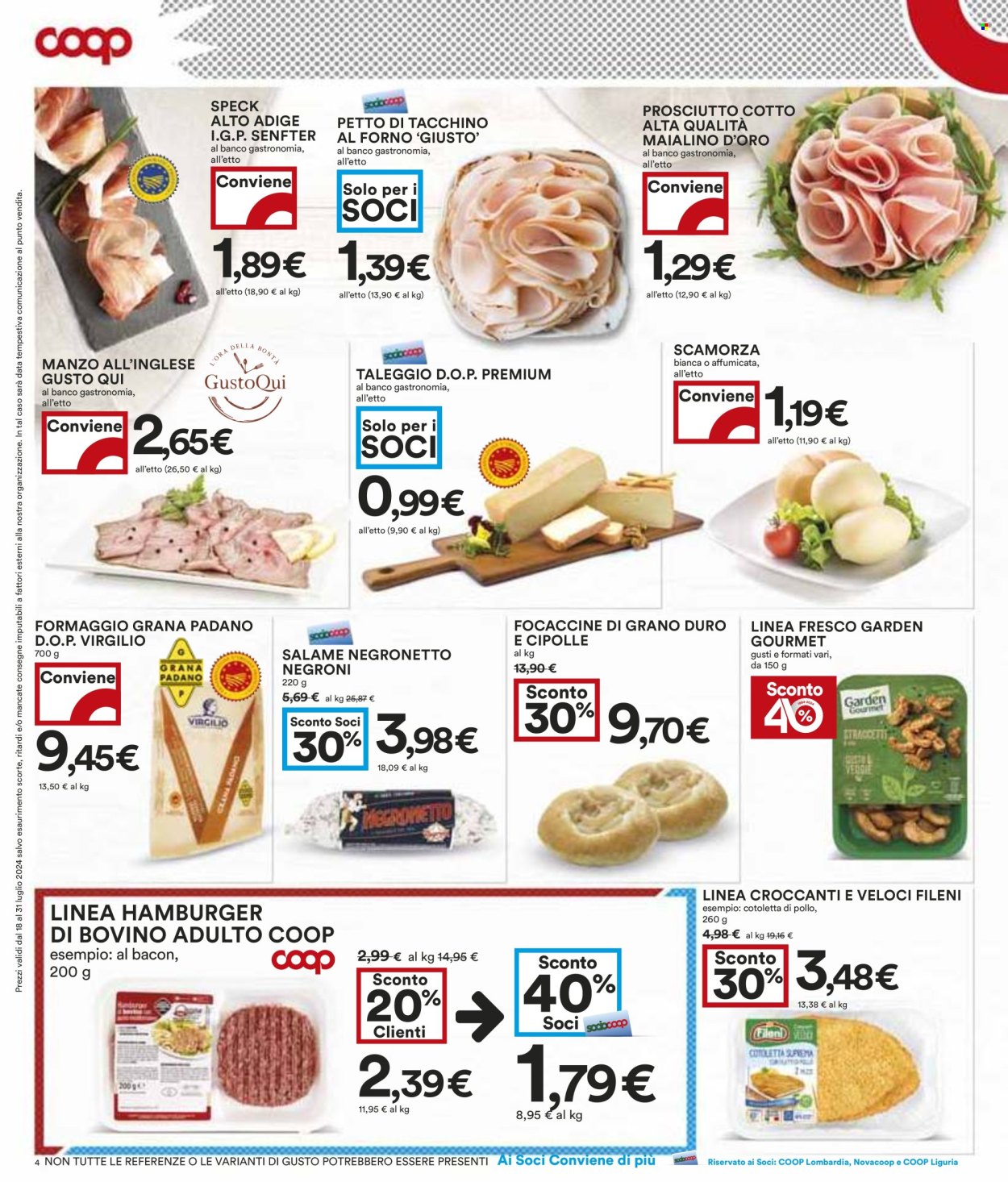 Leták Coop - 18.7.2024 - 31.7.2024. Strana 4