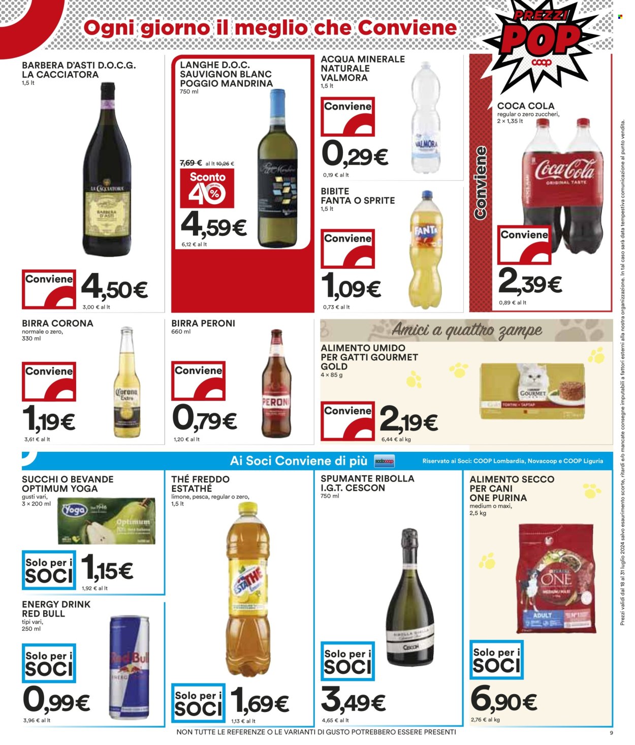 Leták Coop - 18.7.2024 - 31.7.2024. Strana 9