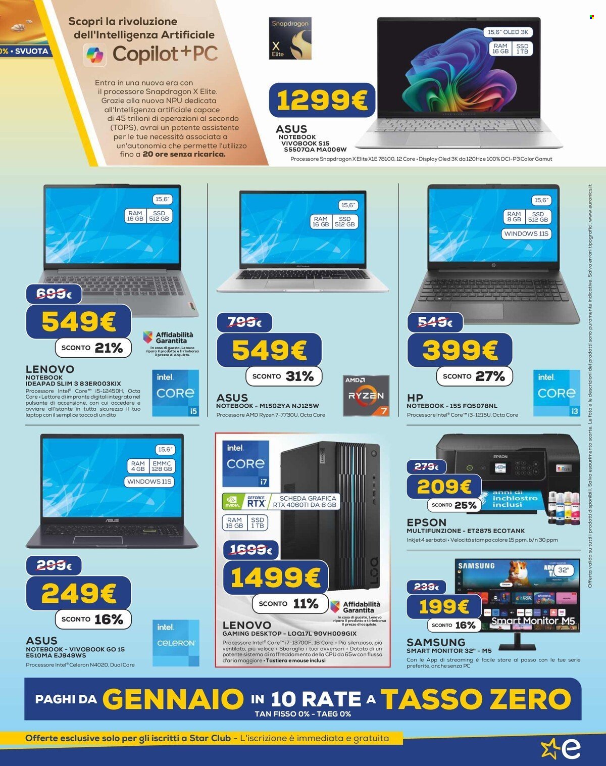 Volantino Euronics - 18/7/2024 - 31/7/2024. Pagina 7