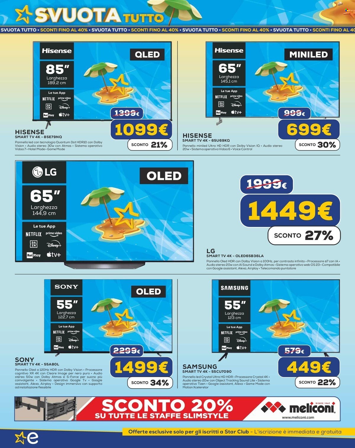 Volantino Euronics - 18/7/2024 - 31/7/2024. Pagina 8