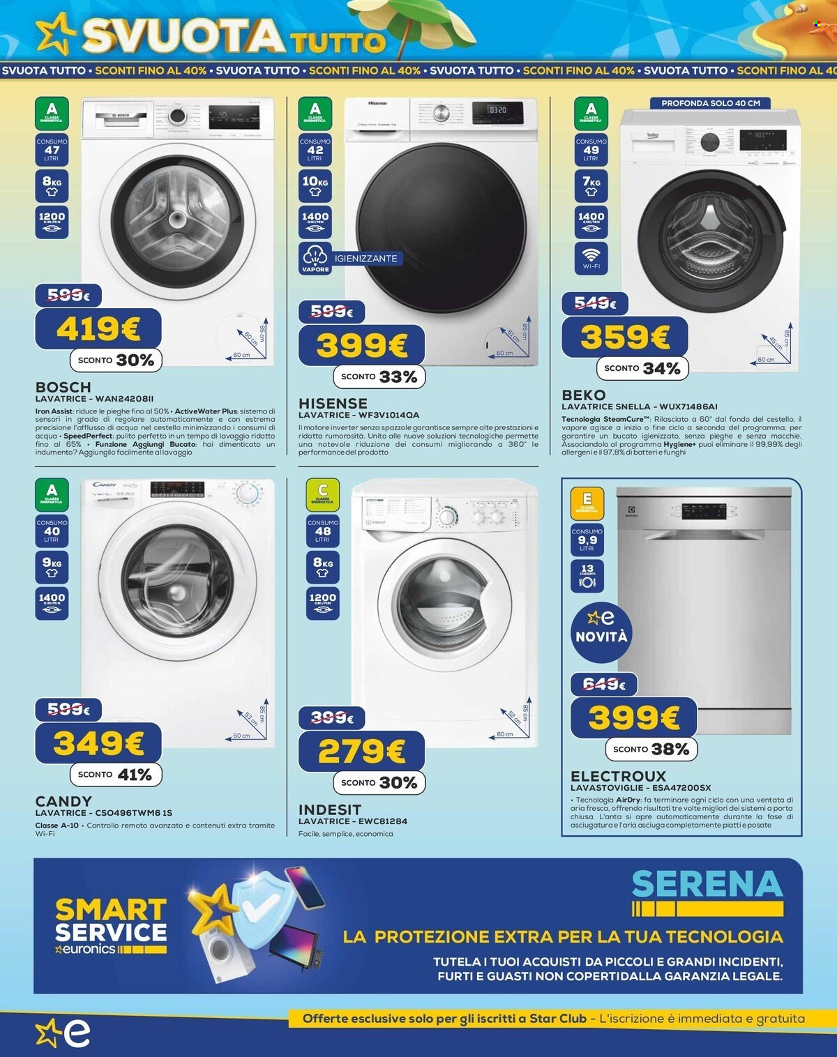 Volantino Euronics - 18/7/2024 - 31/7/2024. Pagina 12