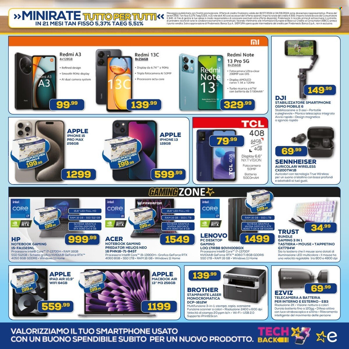 Volantino Euronics - 18/7/2024 - 4/8/2024. Pagina 5