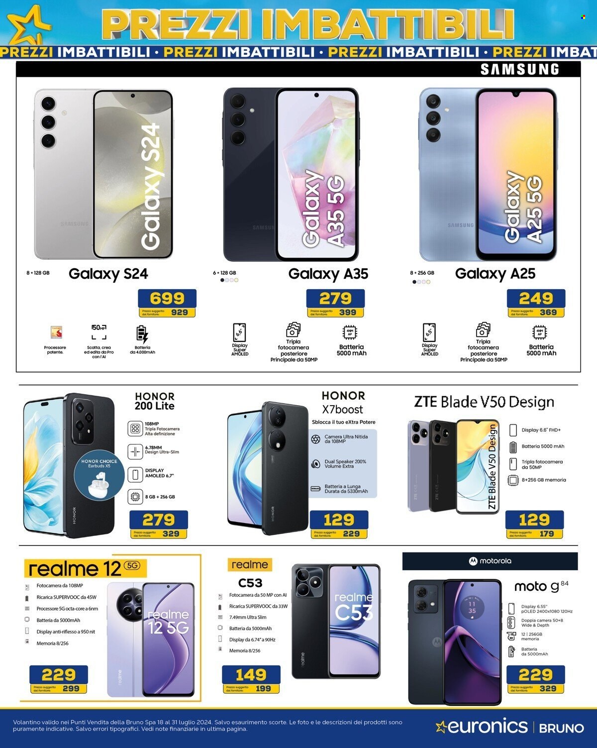 Volantino Euronics - 18/7/2024 - 31/7/2024. Pagina 5