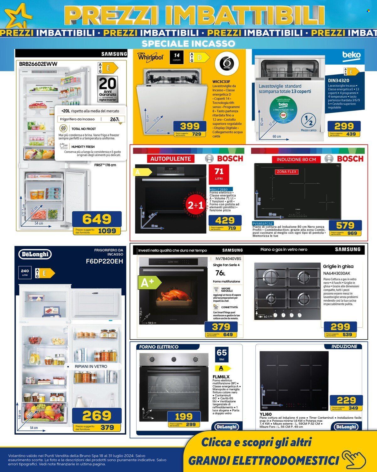 Volantino Euronics - 18/7/2024 - 31/7/2024. Pagina 21