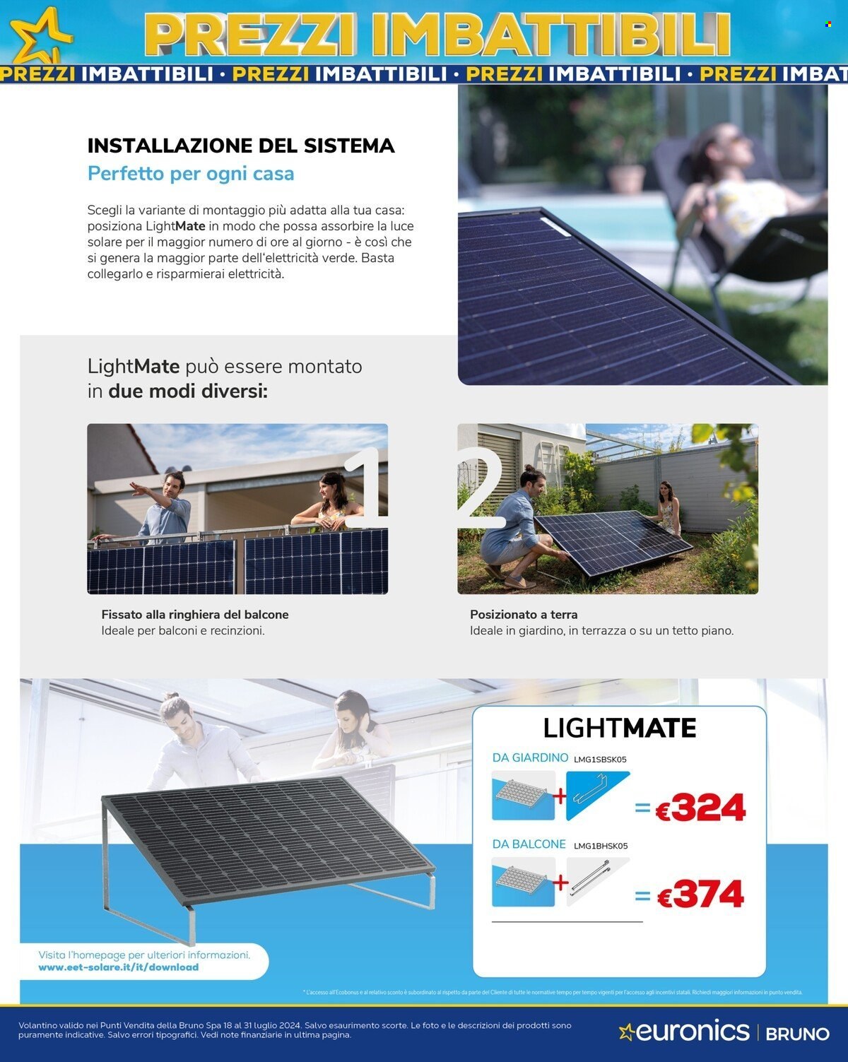 Volantino Euronics - 18/7/2024 - 31/7/2024. Pagina 43