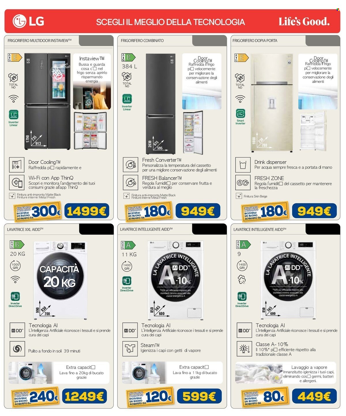 Volantino Euronics - 18/7/2024 - 31/7/2024. Pagina 31