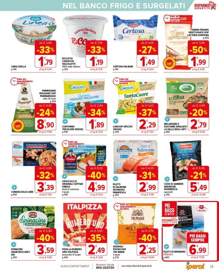 Volantino Iperal - 18/7/2024 - 30/7/2024. Pagina 13