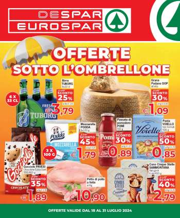Volantino Despar - 18/7/2024 - 31/7/2024.