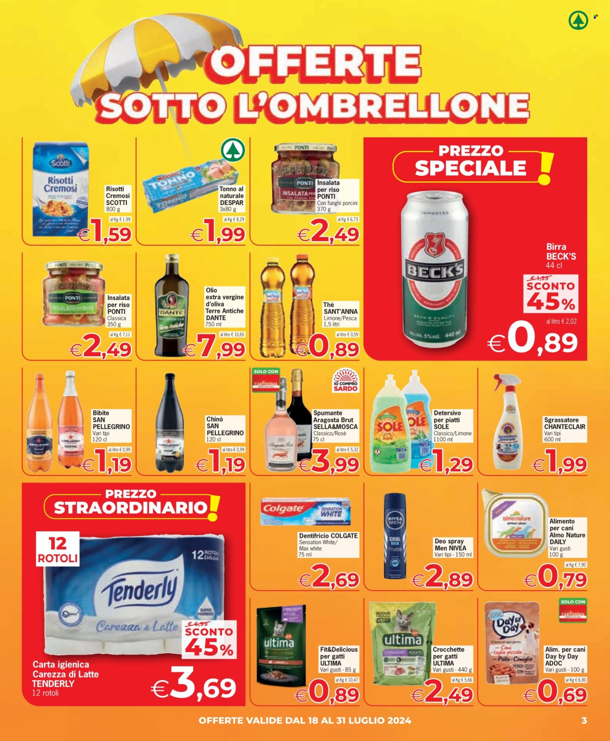 Volantino Despar - 18/7/2024 - 31/7/2024. Pagina 3