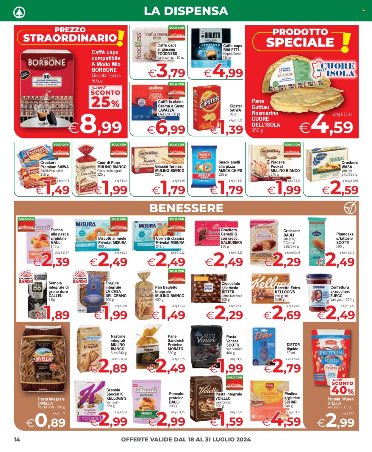 Volantino Despar - 18/7/2024 - 31/7/2024. Pagina 14