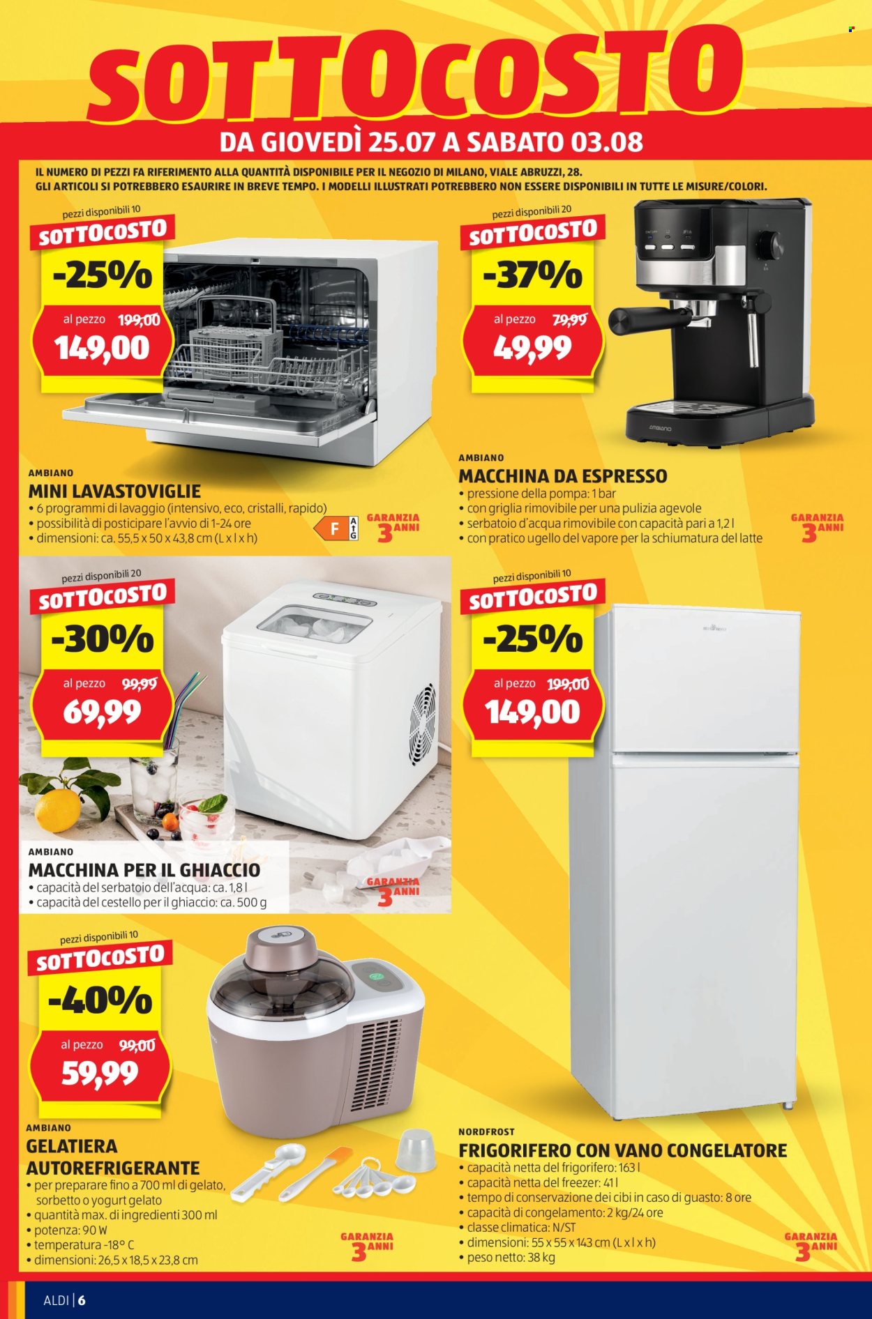 Volantino Aldi - 25/7/2024 - 3/8/2024. Pagina 6