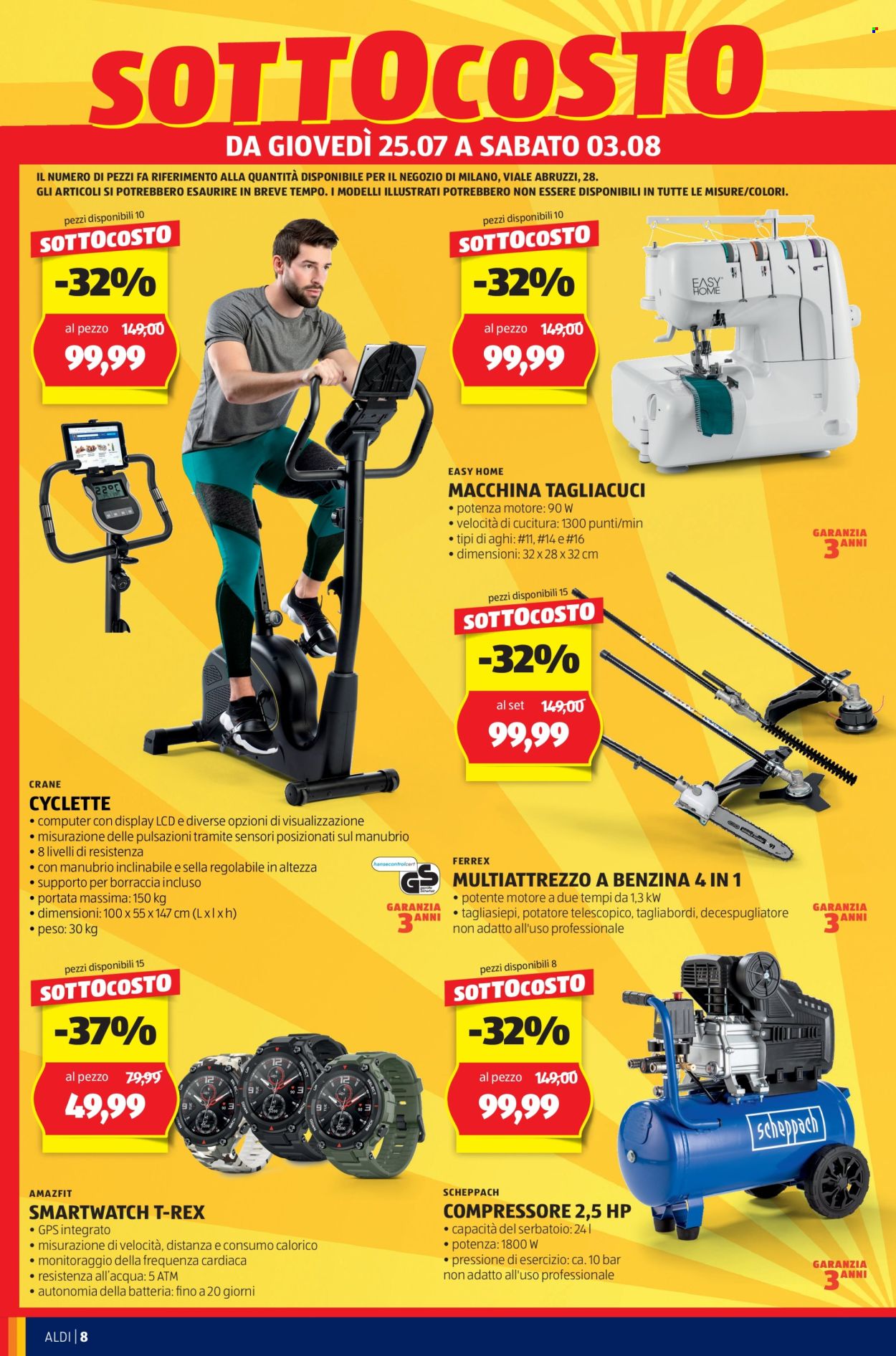 Volantino Aldi - 25/7/2024 - 3/8/2024. Pagina 8