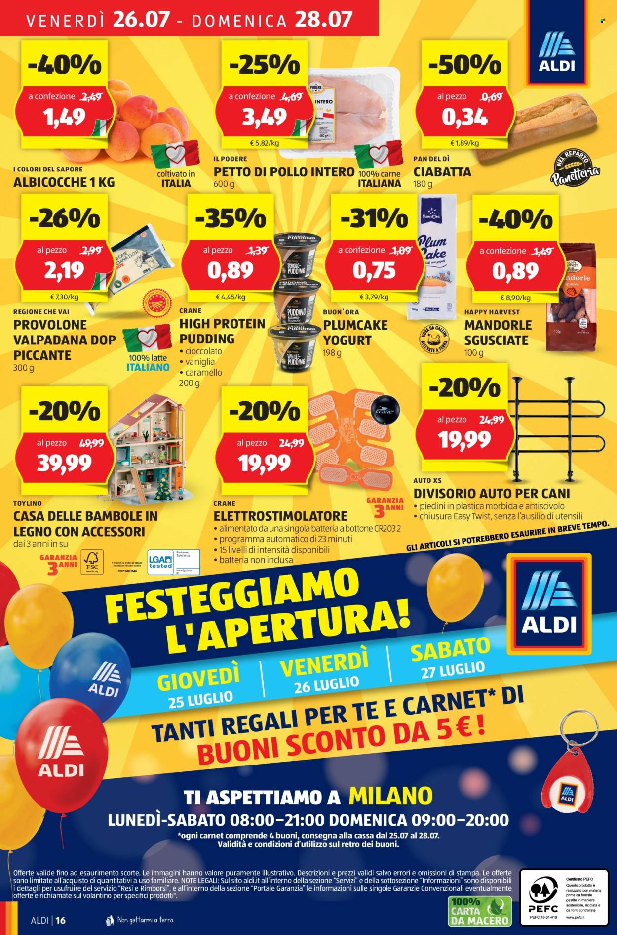 Volantino Aldi - 25/7/2024 - 3/8/2024. Pagina 16