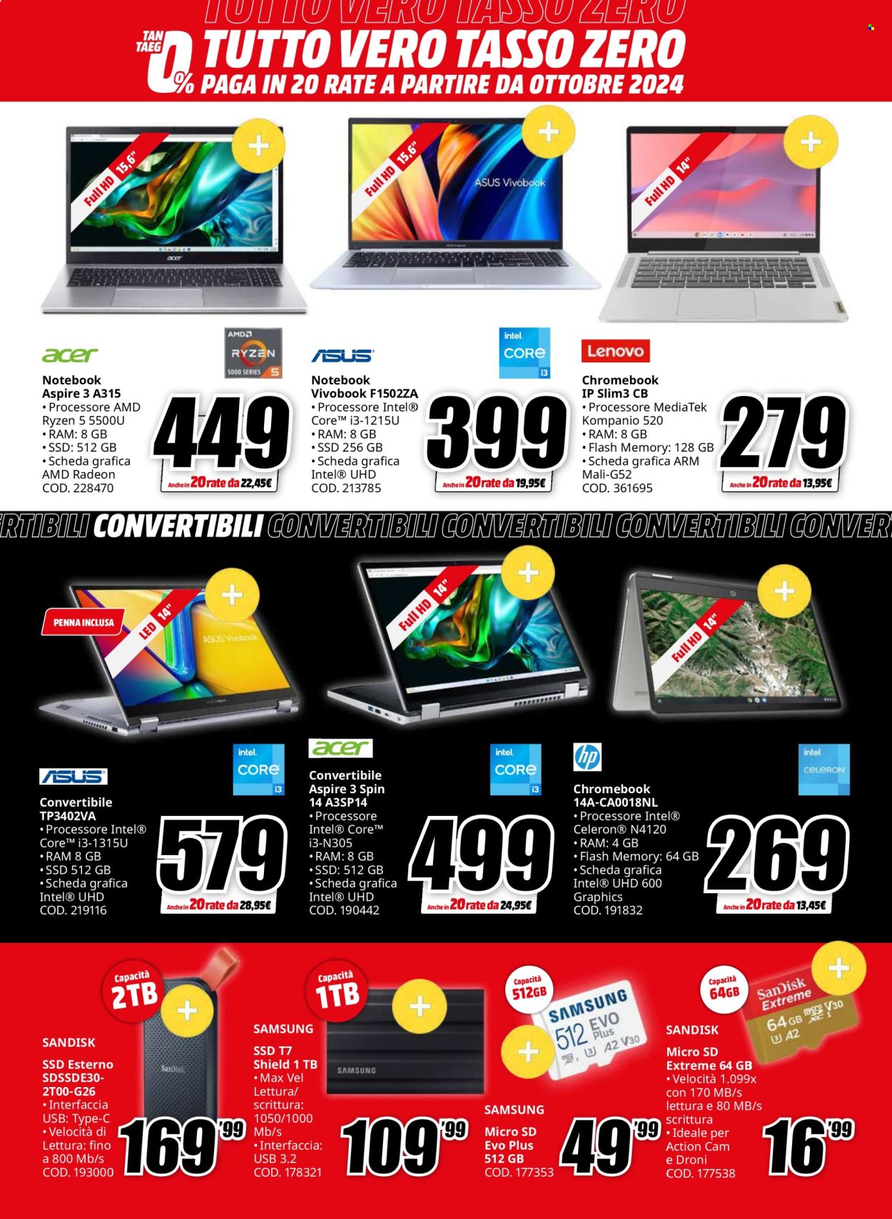 Volantino MediaWorld - 19/7/2024 - 31/7/2024. Pagina 10