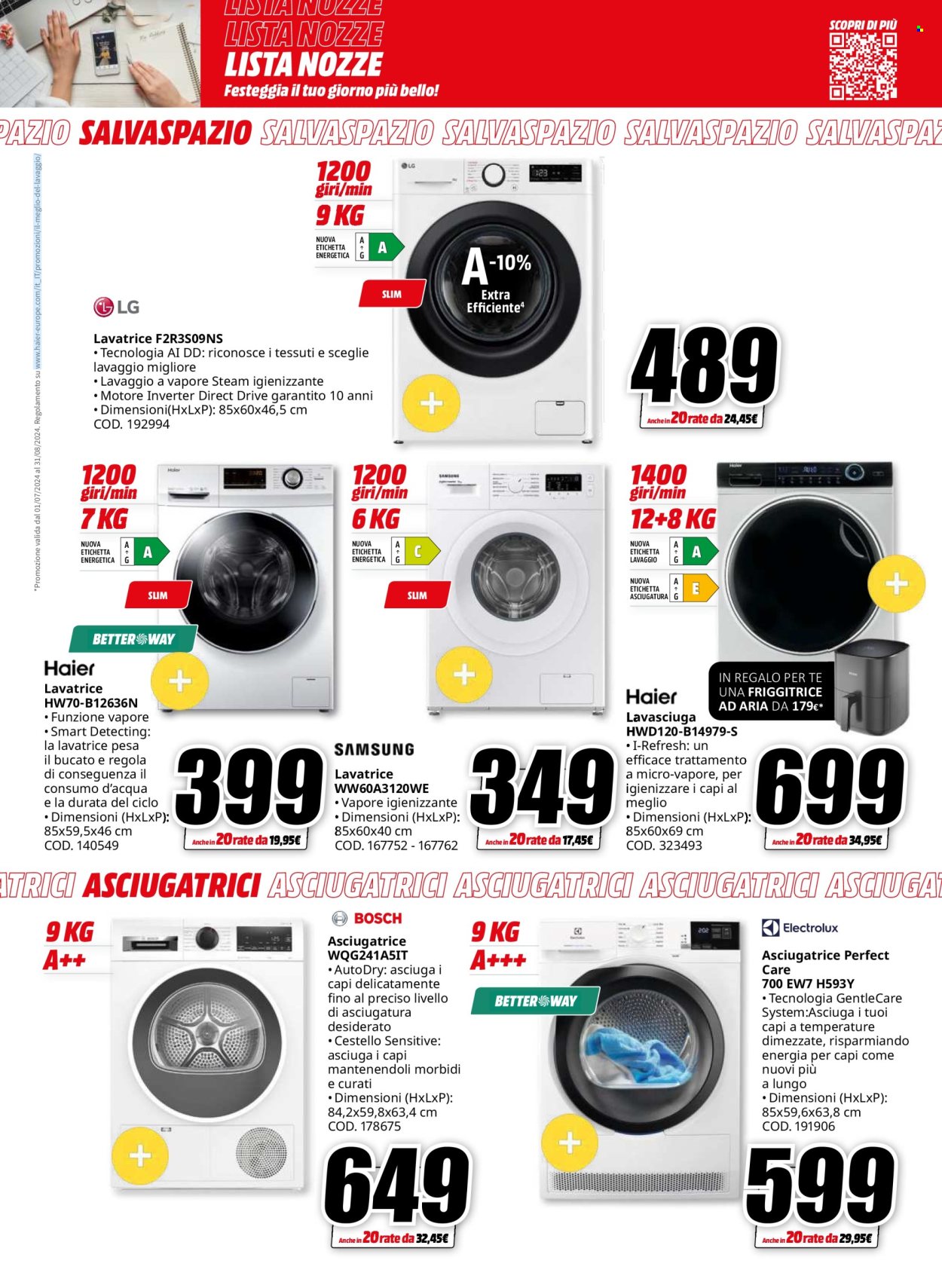 Volantino MediaWorld - 19/7/2024 - 31/7/2024. Pagina 25