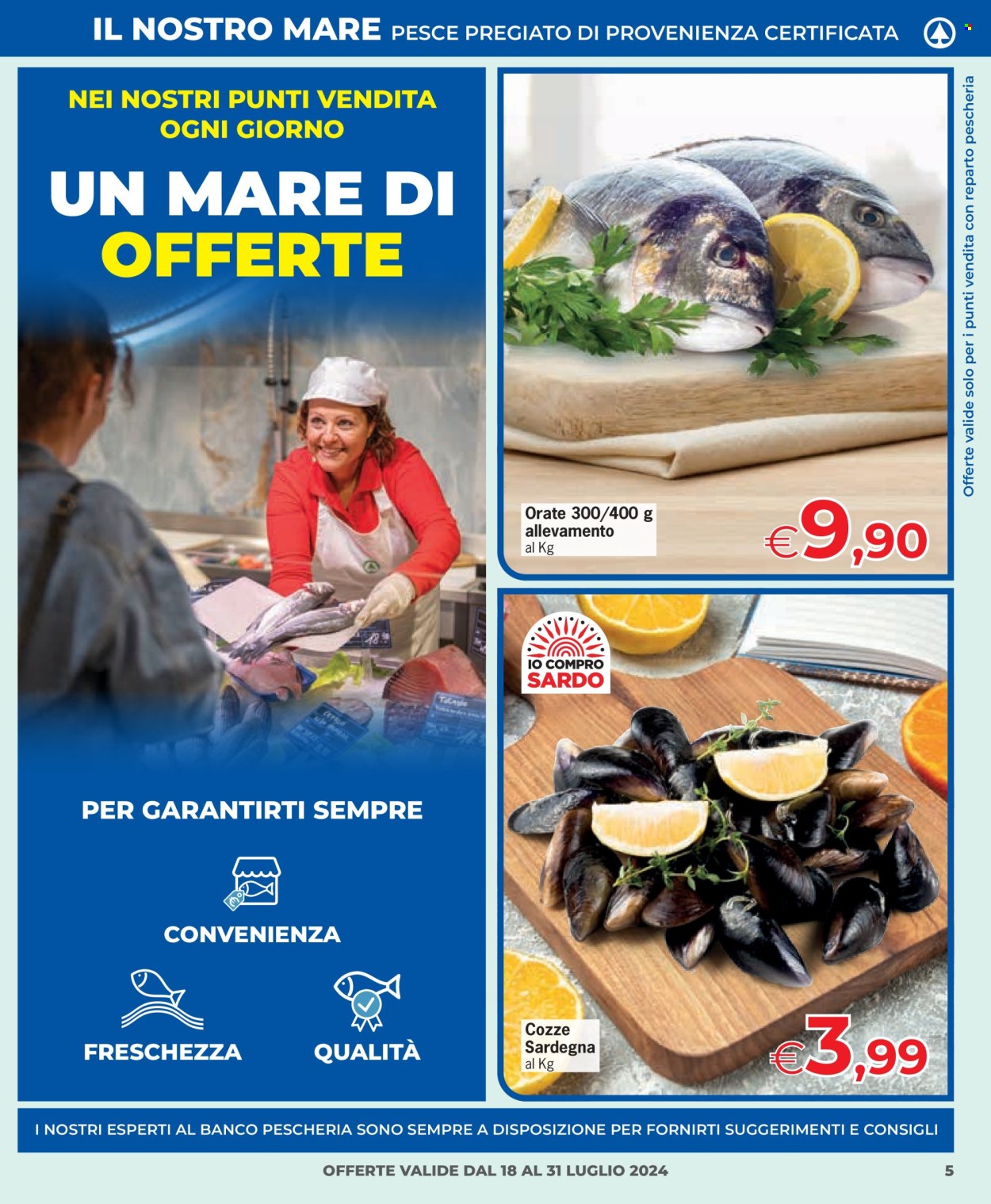 Leták Eurospar - 18.7.2024 - 31.7.2024. Strana 5